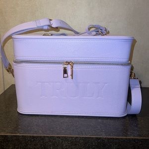 Truly lavender tote